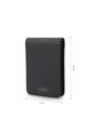 Billetera Hombre Wood Pequeña Con RFID Blocker Negra de Totto