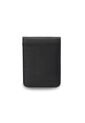 Billetera Hombre Wood Pequeña Con RFID Blocker Negra de Totto