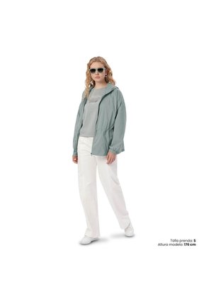 Chaqueta Casual Para Mujer Bruma Woman Liviana Verde
