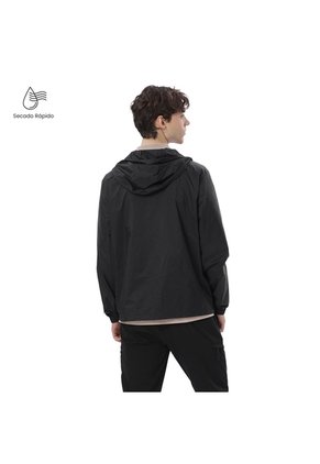 Chaqueta Casual Para Hombre Bruma Negra