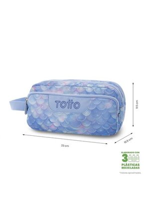 Cartuchera Multiuso Agapec Grande Azul Mujer