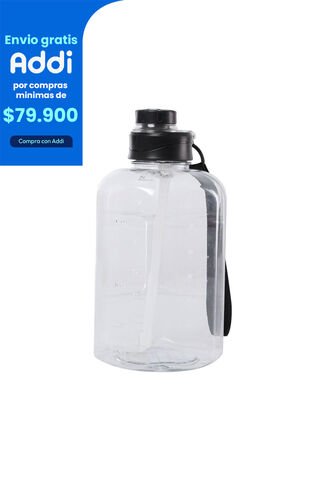 Botilito Plástico Lift 2500 Ml Negro Totto