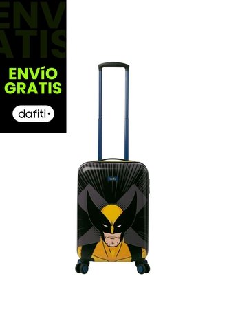 Maleta De Cabina 360 X-men Wolverine 10 Kilos Amarilla Totto