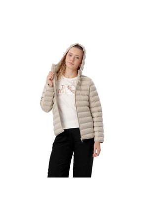 Chaqueta Acolchada Para Mujer Colorfull Pro Beige