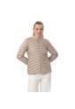 Chaqueta Acolchada Para Mujer Owens 2.0 Beige/Metálico/ de Totto