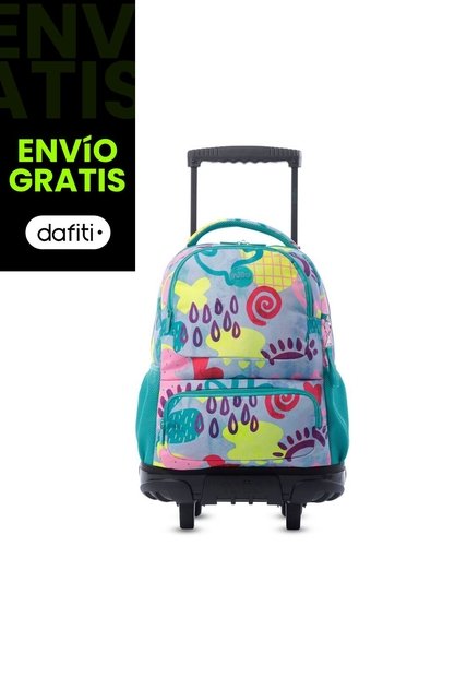 Maleta Para Niña Con Ruedas Skl Grande Morado