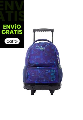 Maleta Para Niño Con Ruedas Skl Grande Azul Totto