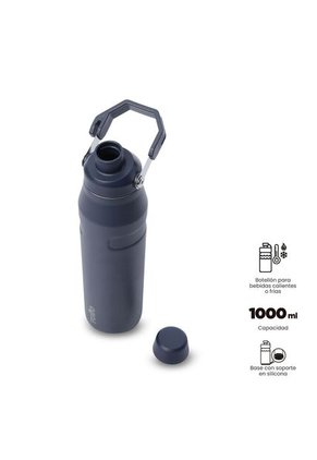Termo Para Agua Rune 1000 Ml Color Azul