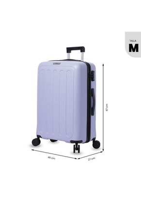 Maleta De Viaje Mediana 360 Kaland Morada