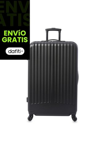 Maleta De Viaje Rocka Bodega 23Kg Negra Unisex Totto Totto