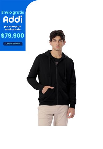 Buzo Deportivo Para Hombre Tawen Negro Totto