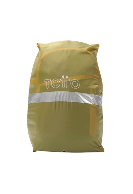 Forro Impermeable Rain Cover Plegable Para Maleta Amarillo