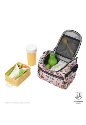 Lonchera Térmica Pizarra Rosada