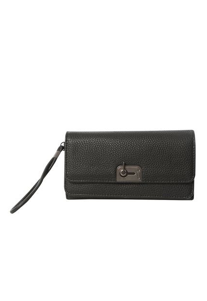 Billetera Smooth Sub Con RFID Blocker Negra