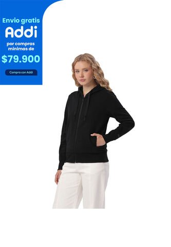 Buzo Deportivo Para Mujer Haily 2.0 Negro Totto