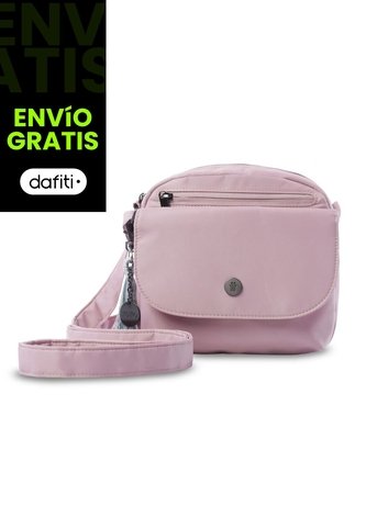 Bolso Para Mujer Corneana Tipo Crossbody Pequeño Morado Totto