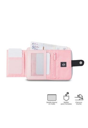 Billetera Para Niña Minnie Be You Con RFID Blocker Blanco