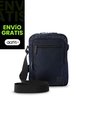 Bolso Para Hombre Bayonne Tipo Crossbody Pequeño Azul de Totto