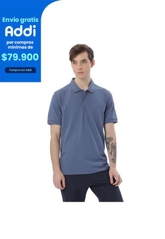 Camisa Polo Para Hombre Spencer 2.0 Azul Totto