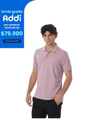 Camisa Polo Para Hombre Spencer 2.0 Rosada Totto