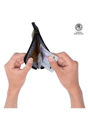 Billetera De Cuero Slice Terreo Pequeña