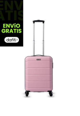 Maleta De Cabina 360 Rayatta S2 10 Kilos Rosada Totto