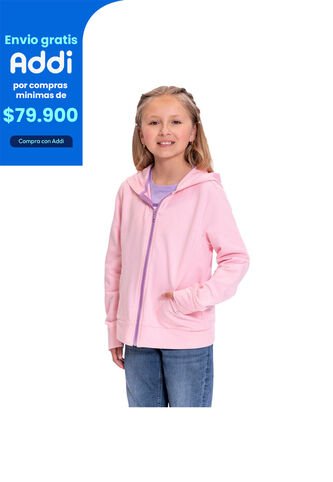 Buzo Para Niña Tapir Color Rosado Totto