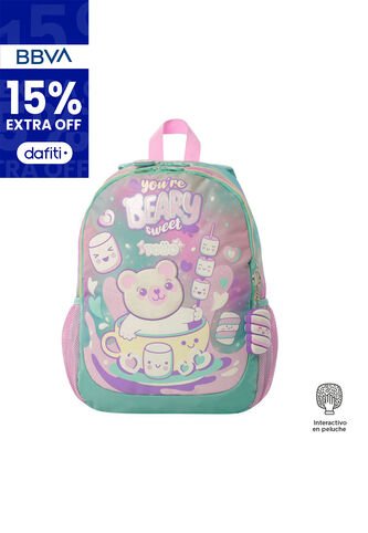 Morral Para Niña Mellow Mediano Gris Totto