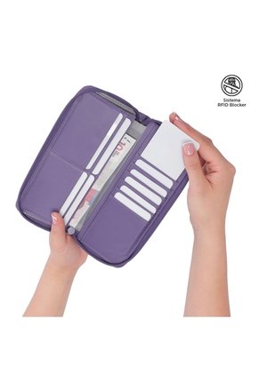 Billetera Ishtta Tipo Agenda Con Rfid Blocker