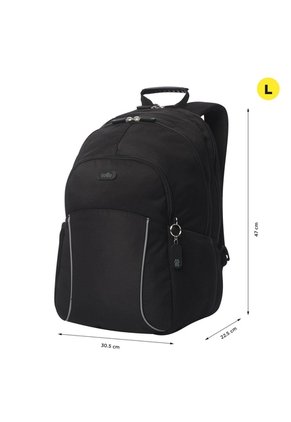 Morral Mochila Para Hombre Porta Pc Negro Cambri Totto