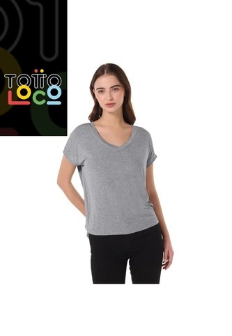 Top Para Mujer Morrocoy Gris Totto
