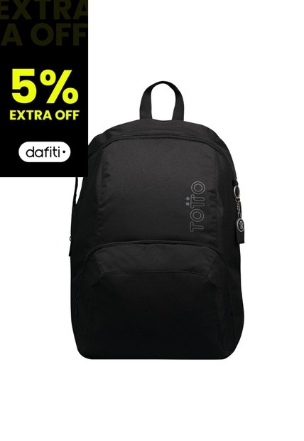 Morral Universitario Ometto Negro Unisex