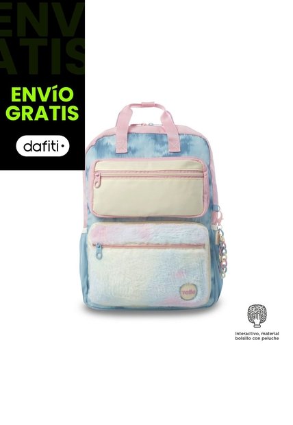 Morral Para Niña Bloum Mediano Color Azul