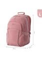 Morral Mochila Para Mujer Porta Pc Rosa Claro Cambri Totto de Totto