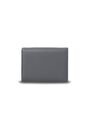 Billetera Hombre Saffiano Pequeña Con RFID Blocker Gris de Totto