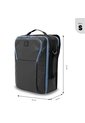 Morral De Viaje Pequeño Trama Negro de Totto