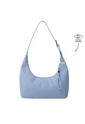 Bolso Universitario Smooth Pequeño Azul Mujer