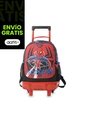 Maleta Para Niño Con Ruedas Spiderman Urban Mediano Rojo de Totto