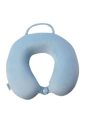 Almohada De Viaje Memory Foam Jet Pillow Azul