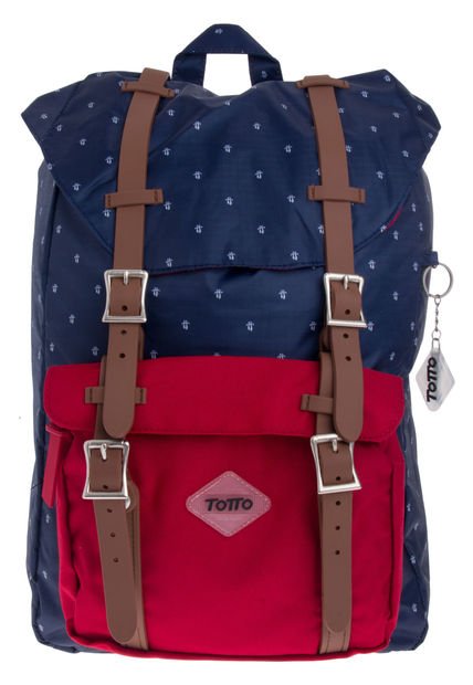 Morral Azul Navy-Rojo TOTTO - Compra Ahora | Dafiti Colombia