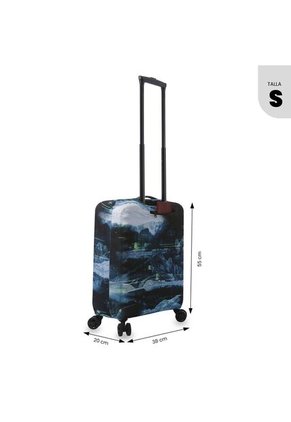 Forro Para Maletas De Viaje Apront Azul Pequeña