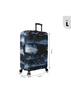 Forro Para Maletas De Viaje Apront Azul Grande