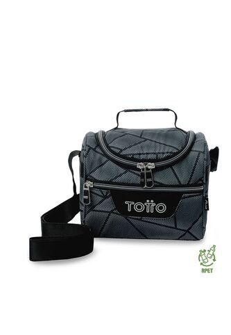Lonchera Térmica Para Hombre Pizarra Mediano Gris Totto