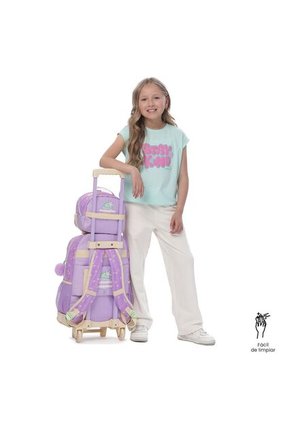 Lonchera Térmica Para Niña Kacty Mediano Morada