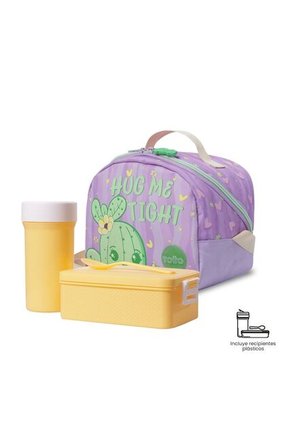 Lonchera Térmica Para Niña Kacty Mediano Morada