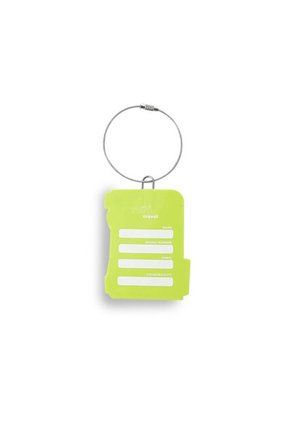 Identificador De Maletas De Viaje Travel Tag Verde