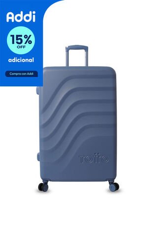 Maleta De Viaje Grande 23 Kilos 360 Bazy + 2.0 Azul Totto