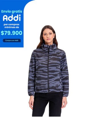 Chaqueta Casual Para Mujer Pray Liviana Negra Totto