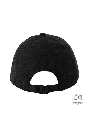 Gorra Beisbolera Knit Color Negra