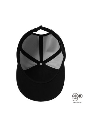 Gorra Beisbolera Knit Color Negra
